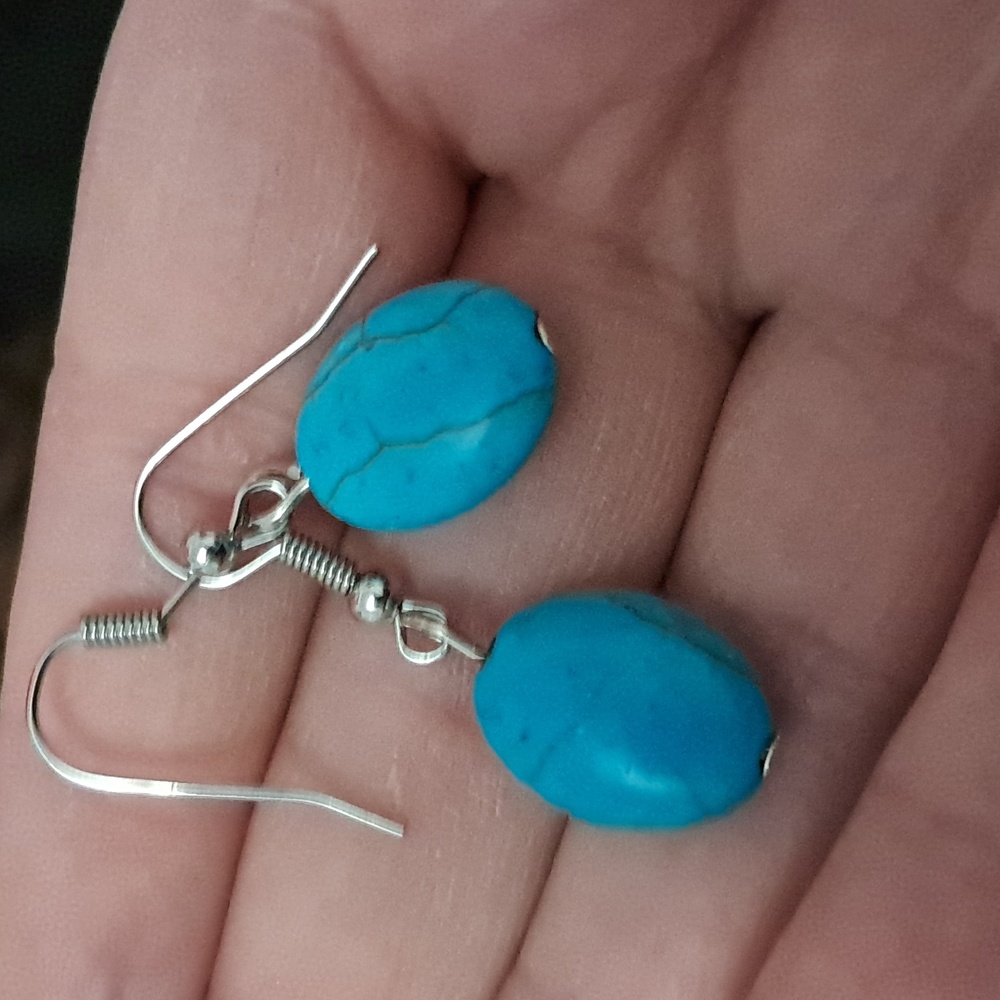 Indigenous Turqoise earrings
